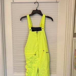 Arctix Neon Yellow Kids Snow Bib Overalls